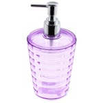 Gedy GL80-79 Soap Dispenser, Round, Lilac